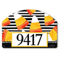 Candy Corn Welcome Yard DeSign