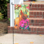 Cardinal in Color Garden Waffle Flag