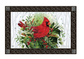 Cardinal on Winter Boughs MatMate