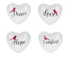 Cardinal with Text Chime Heart
