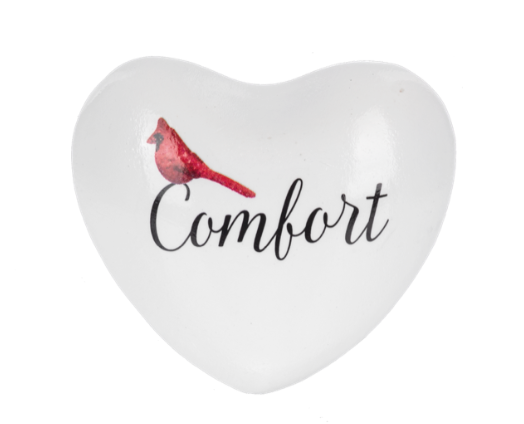 Cardinal with Text Chime Heart