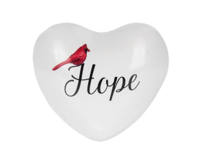 Cardinal with Text Chime Heart