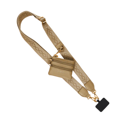 Save The Girls Clip & Go Strap w/Zippered Pouch Classic