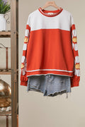 Mello. - Colorblock Daisy Graphic Top