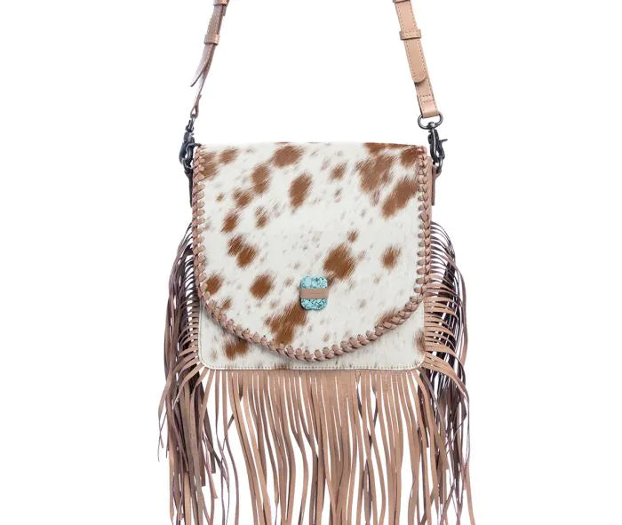 Corona Mia Leather & Hairon Bag