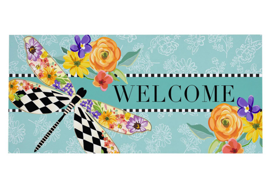 Courtly Check Dragonfly Sassafras Switch Mat