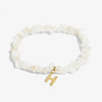 Crystal Alphabet "A Little" Monogram Bracelets
