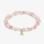 Crystal Alphabet "A Little" Monogram Bracelets
