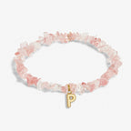 Crystal Alphabet "A Little" Monogram Bracelets