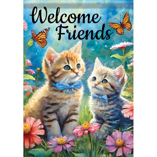 Cute Kittens Flag