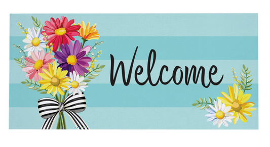 Daisy Bow Bouquet Sassafras Switch Mat