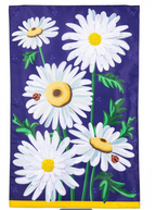Daisy Days Applique Flag