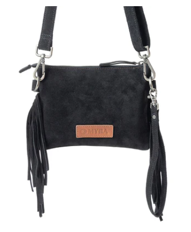Desert Wing Crossbody Bag In Black - Single