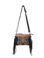 Desert Wing Crossbody Bag In Black - Single