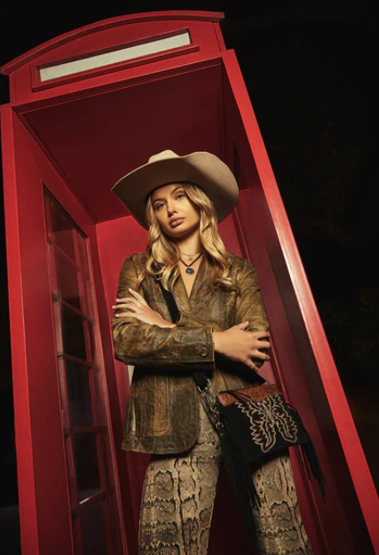 Desert Wing Crossbody Bag In Black - Single