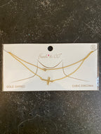 Gold Dipped Adjustable Necklace