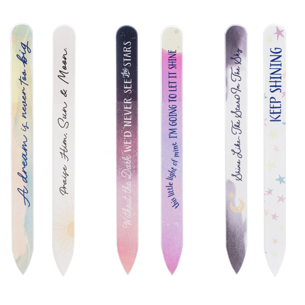Glass Nail Files Heavenly Nail Files