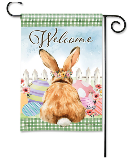 Easter Bunny Garden Flag