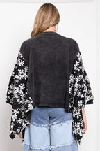 Elvis Poncho Sleeve Top