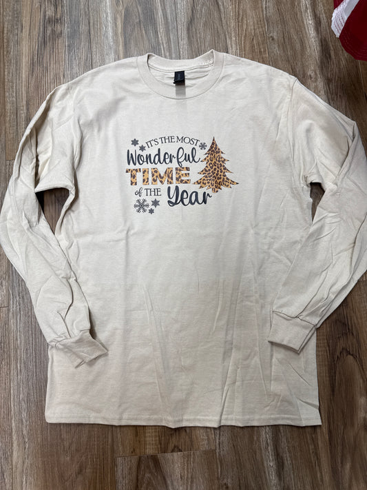 Most Wonderful Time of The Year Long Sleeve Tee