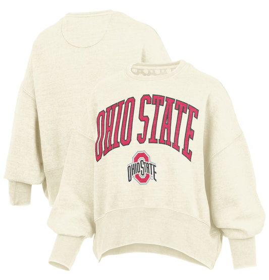 Ohio State Buckeyes Nelson Dolman Sleeve Crew Neck