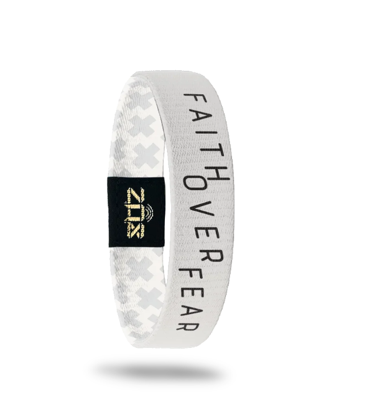 Faith Over Fear Bible Verse Bracelet