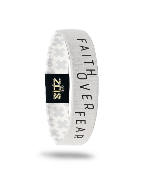 Faith Over Fear Bible Verse Bracelet