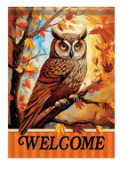 "Fall Owl" Durasoft™ Flag