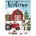 "Farm Christmas" Durasoft™ Flag