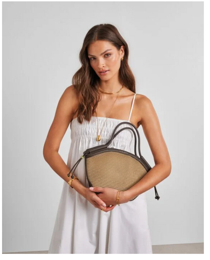 Florence Mini Raffia Tote Bag