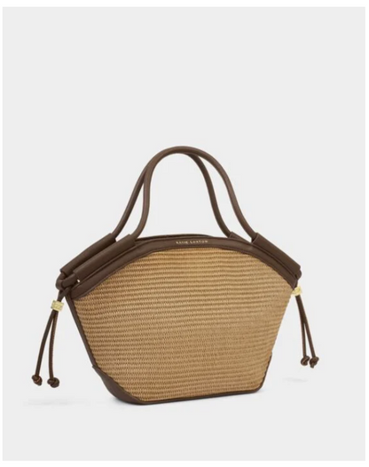 Florence Mini Raffia Tote Bag