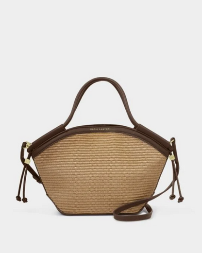 Florence Mini Raffia Tote Bag