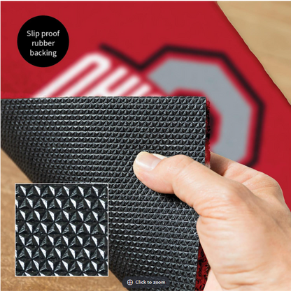 Full Color PVC Mat, 16" x 28", Ohio State University