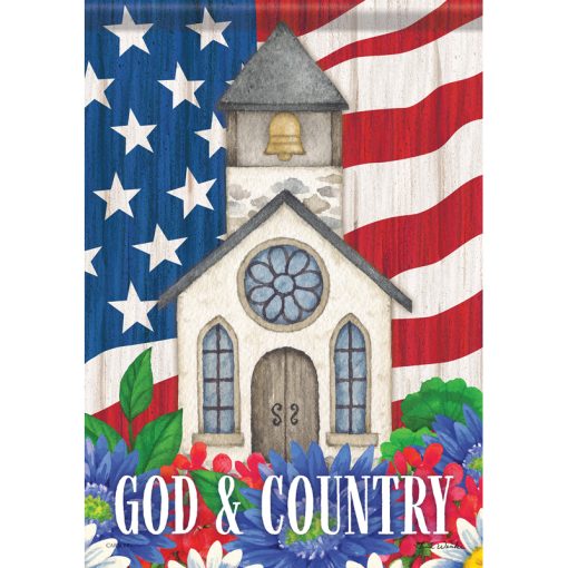 God & Country Flag
