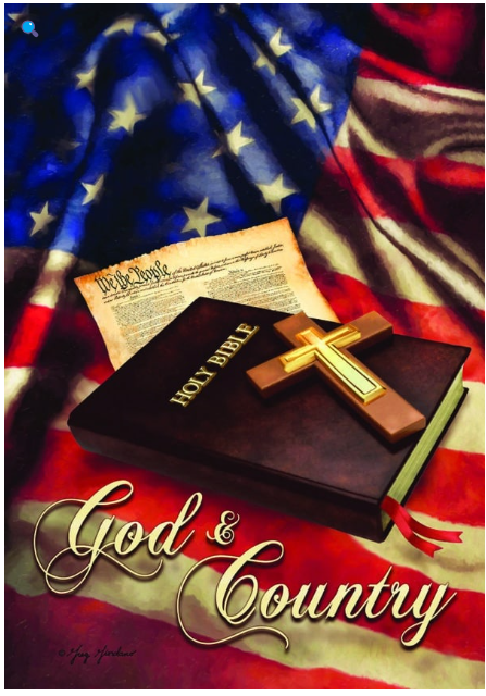 GOD & COUNTRY Flag