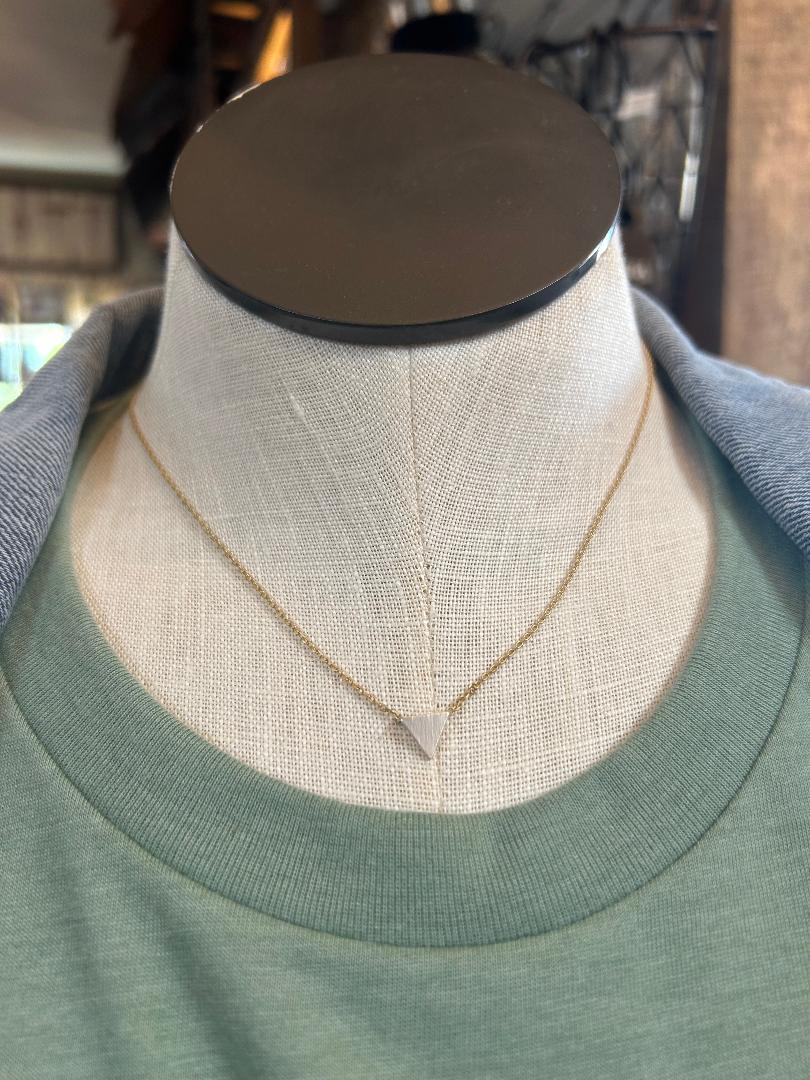Jane Marie Inverted Triangle Necklace