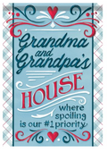 "Grandparents House" Dura Soft™ Flag