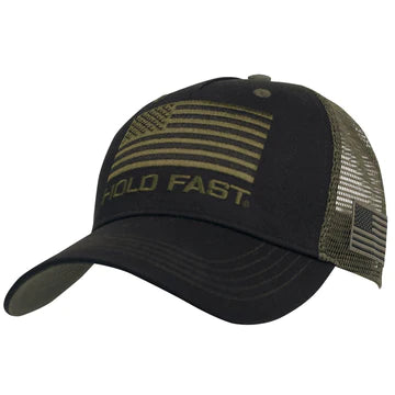Hold Fast Black Flag Hat