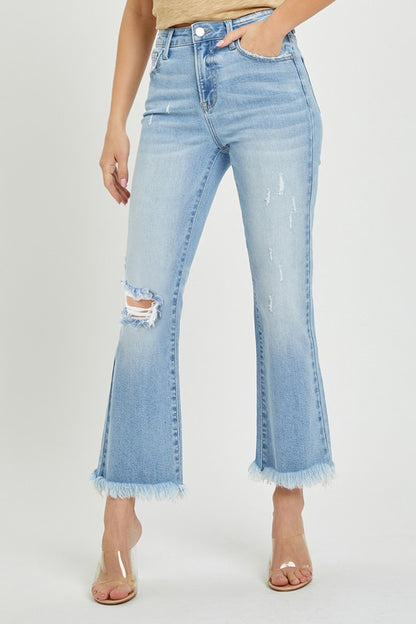 HIGH RISE CROP FLARE