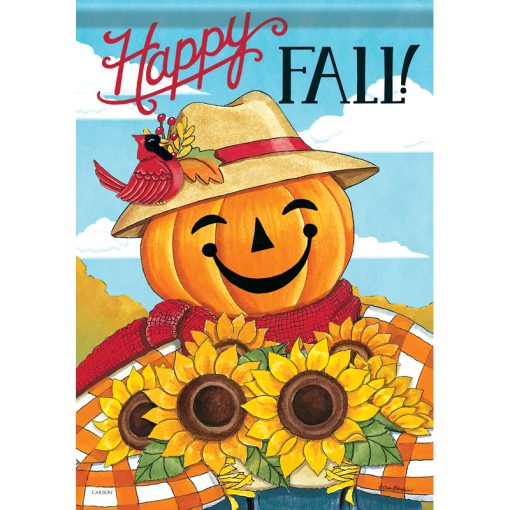 Happy Fall Pumpkin Flag