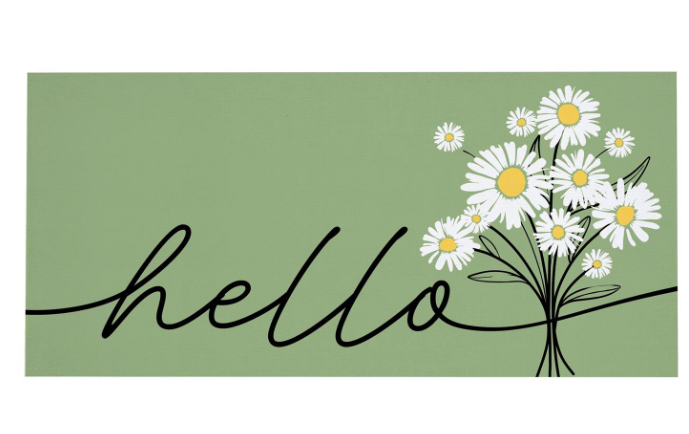 Hello Dainty Daisies Sassafras Switch Mat