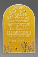 Kind Metal Plaque