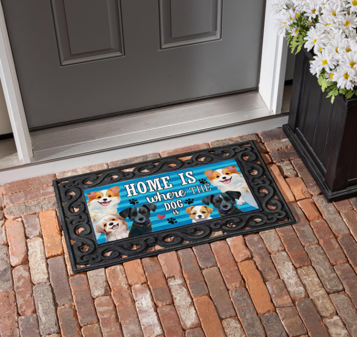 Home Is Where The Dog Is Sassafras Switch Mat