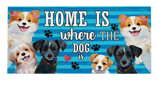 Home Is Where The Dog Is Sassafras Switch Mat