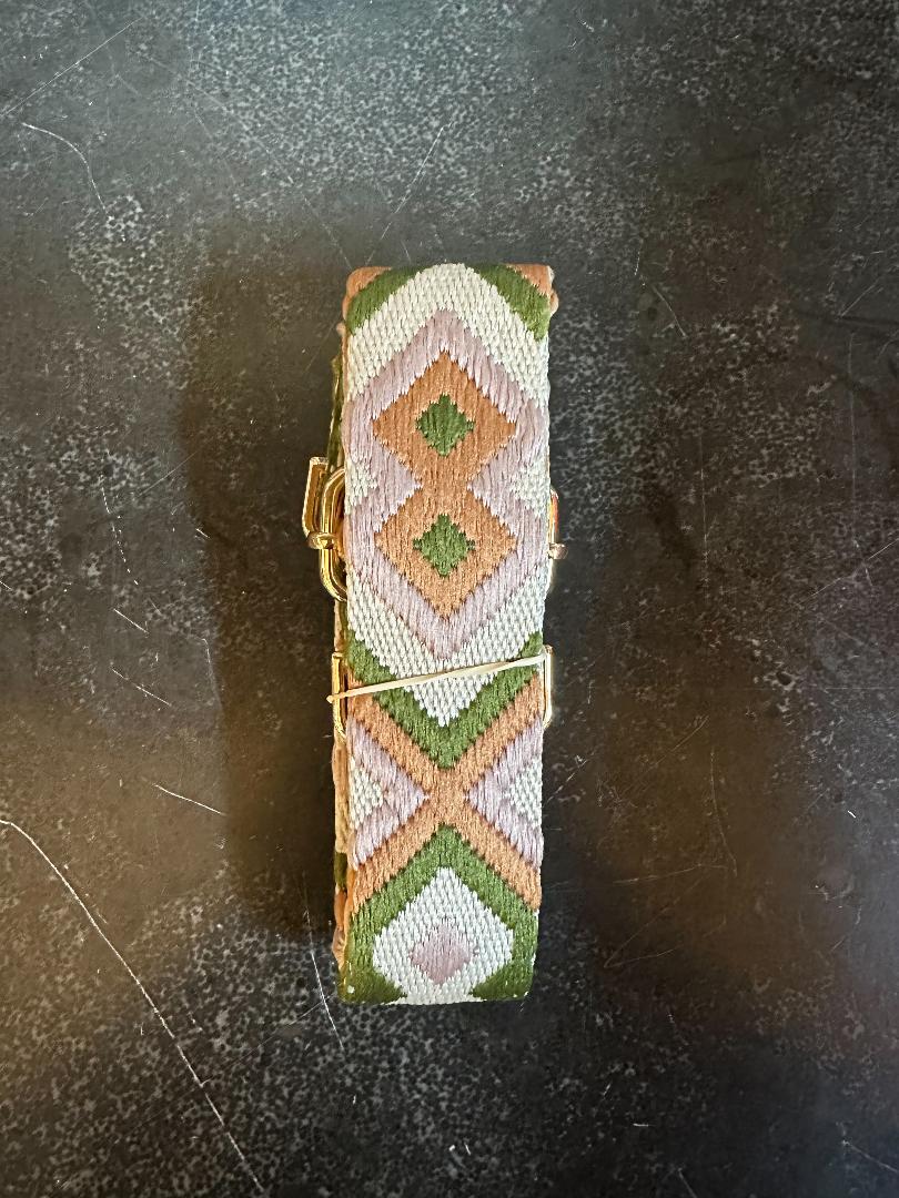 Purse Accent Strap Rose Diamond