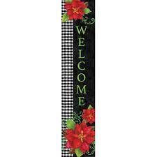 Poinsettia Check Yard Expression