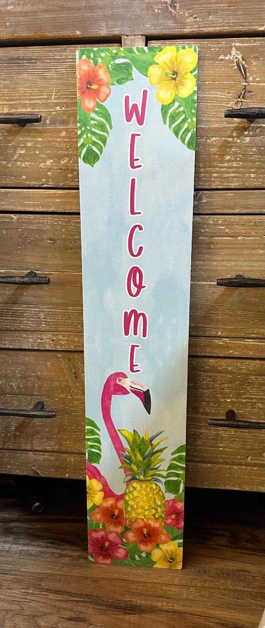 Flamingo Pineapple Yard Expression