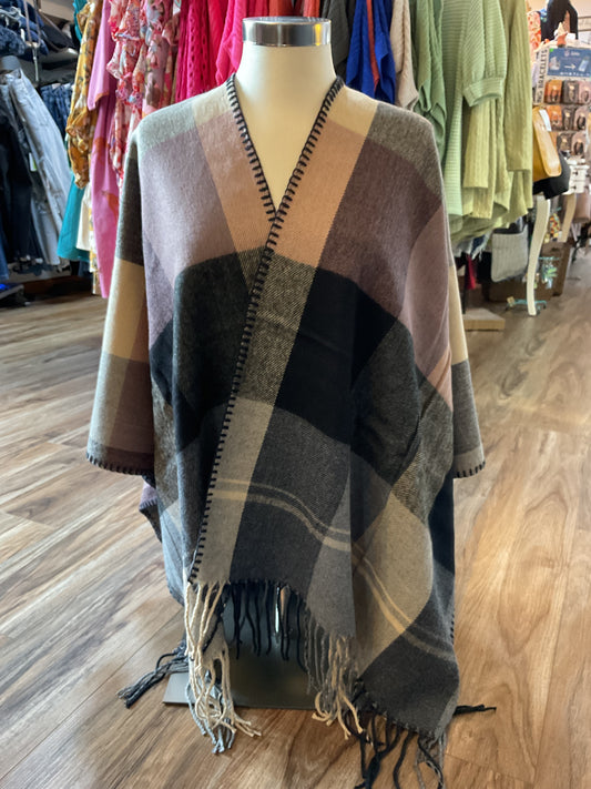 PLAID WRAP ONE SIZE