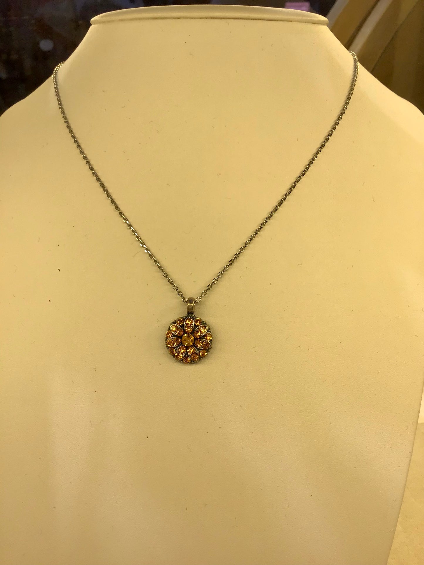 NOVEMBER GUARDIAN ANGEL NECKLACE
