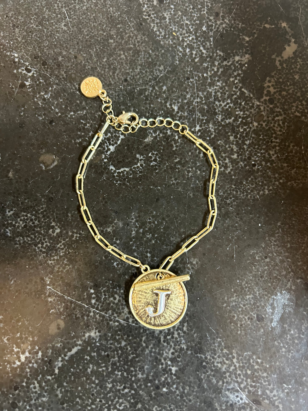Jane Marie Monogram Chain Bracelet